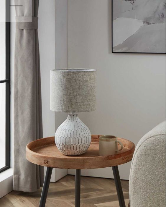 Lampa stołowa nocna w stylu Boho Eglo BELLARIVA 3