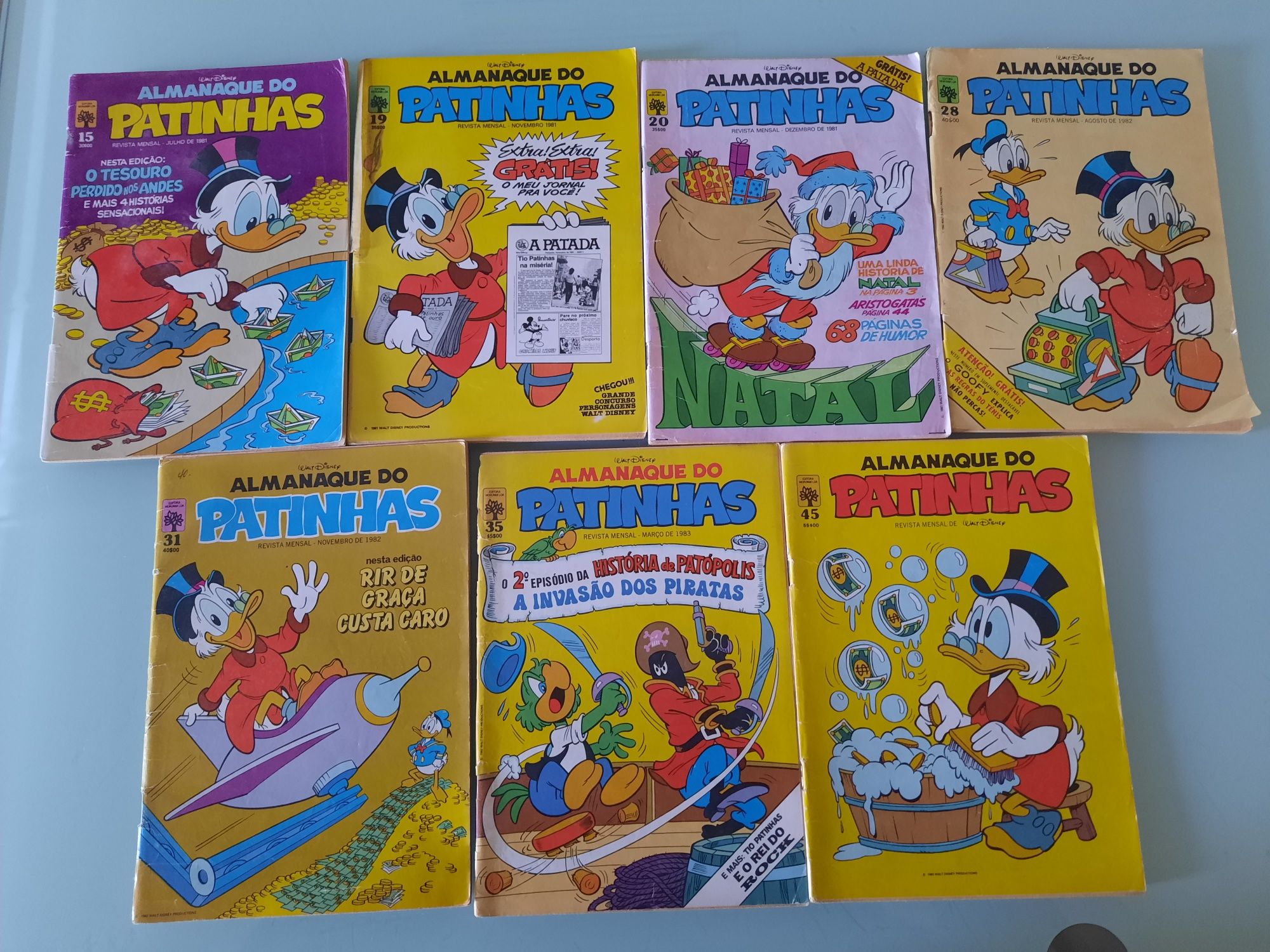 Varios livros BD Disney