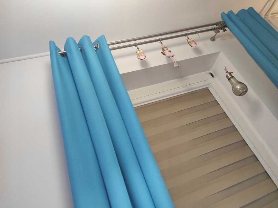 Zasłony okienne na okna 2 sztuki komplet 140x250 cm KOLORY