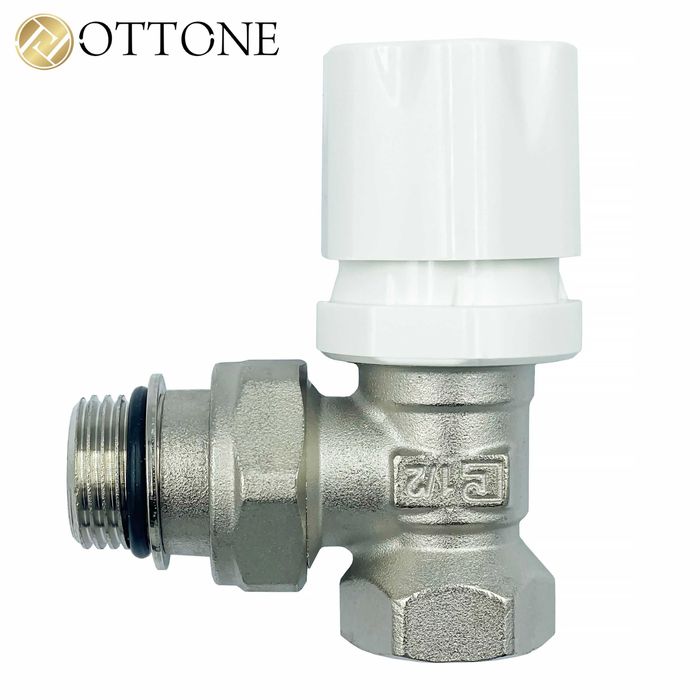 Zawór Grzejnikowy Termostatyczny Kątowy 1/2'' Zasilający Do Grzejnika