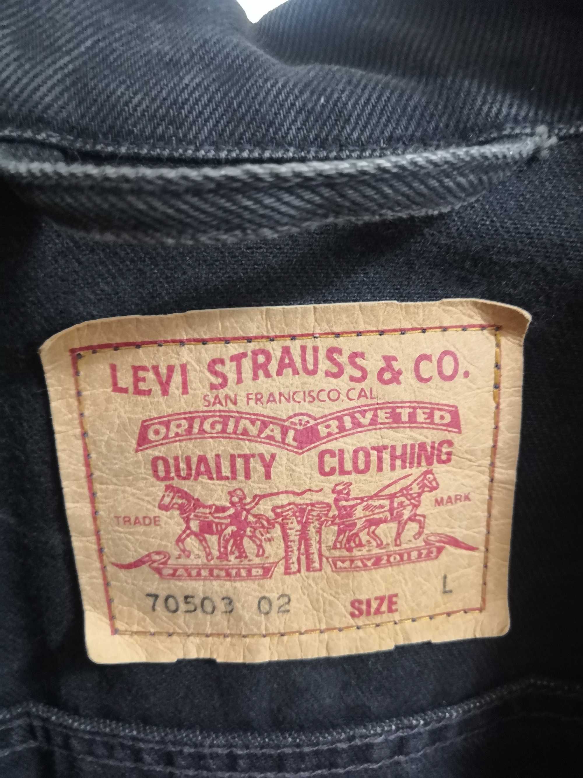 Casaco ganga preto Levi's