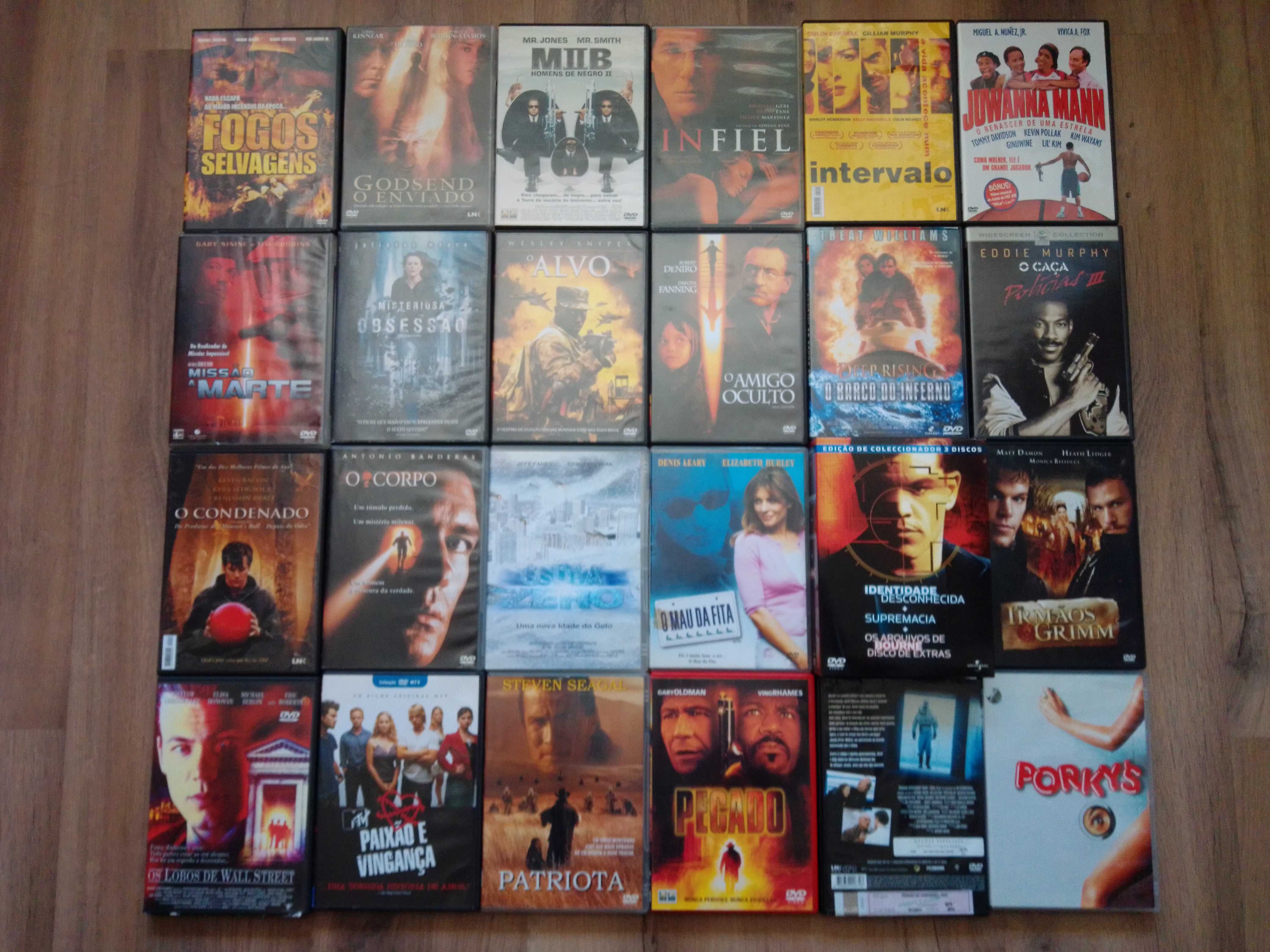 Dvd`s originais legendados em Português.