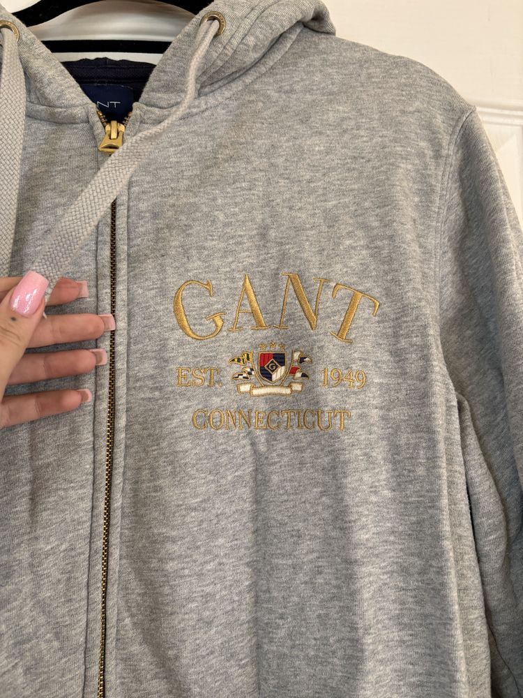 Męska bluza gant z kapturem