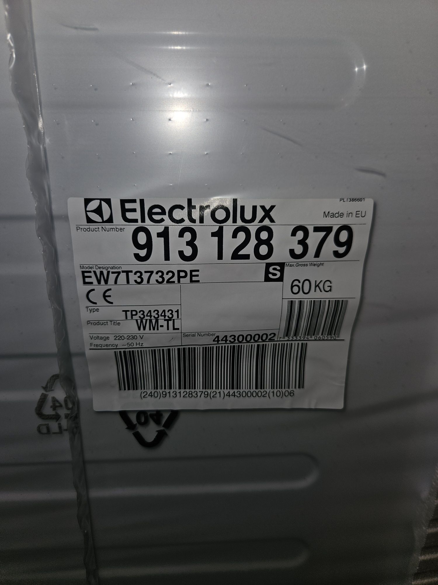 Sprzedaż nowej pralki electrolux oraz piekarnik zanussi