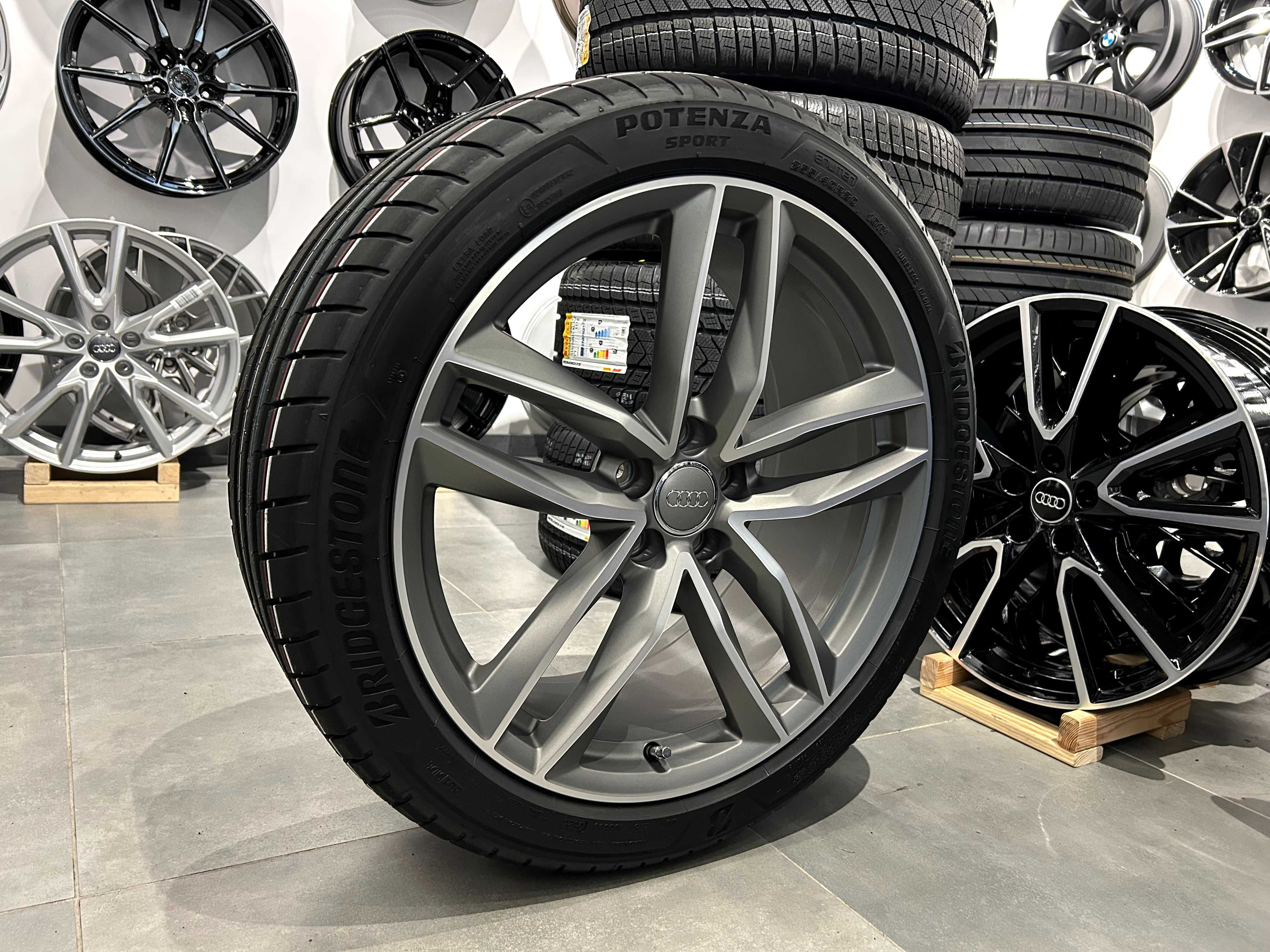 Oryginalne koła letnie 20 5x112 Audi A6 C8 Bridgestone 255/40R20 4G960