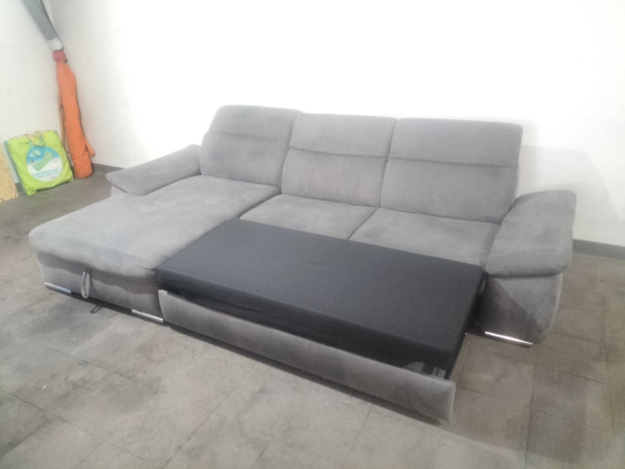 Sofá com chaise long