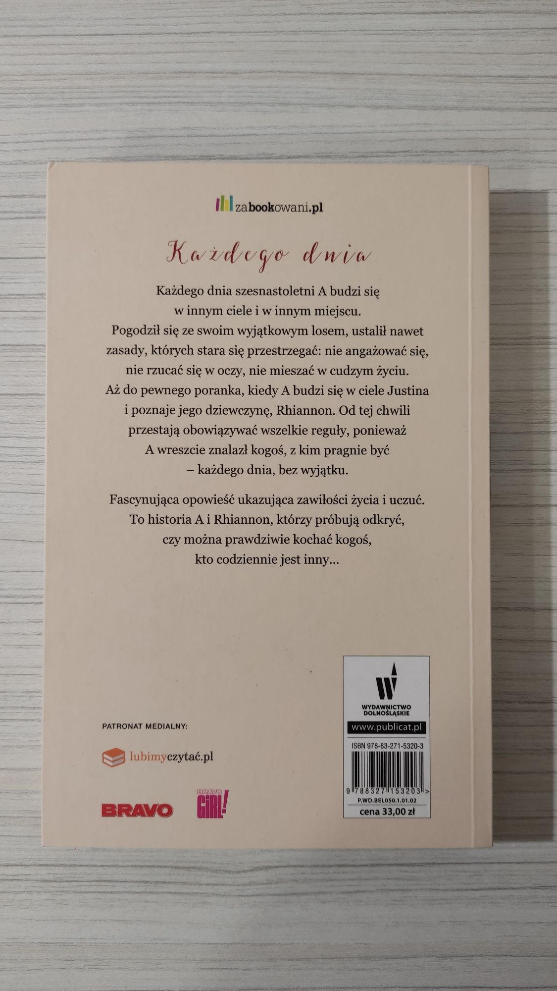 Każdego dnia David Levithan