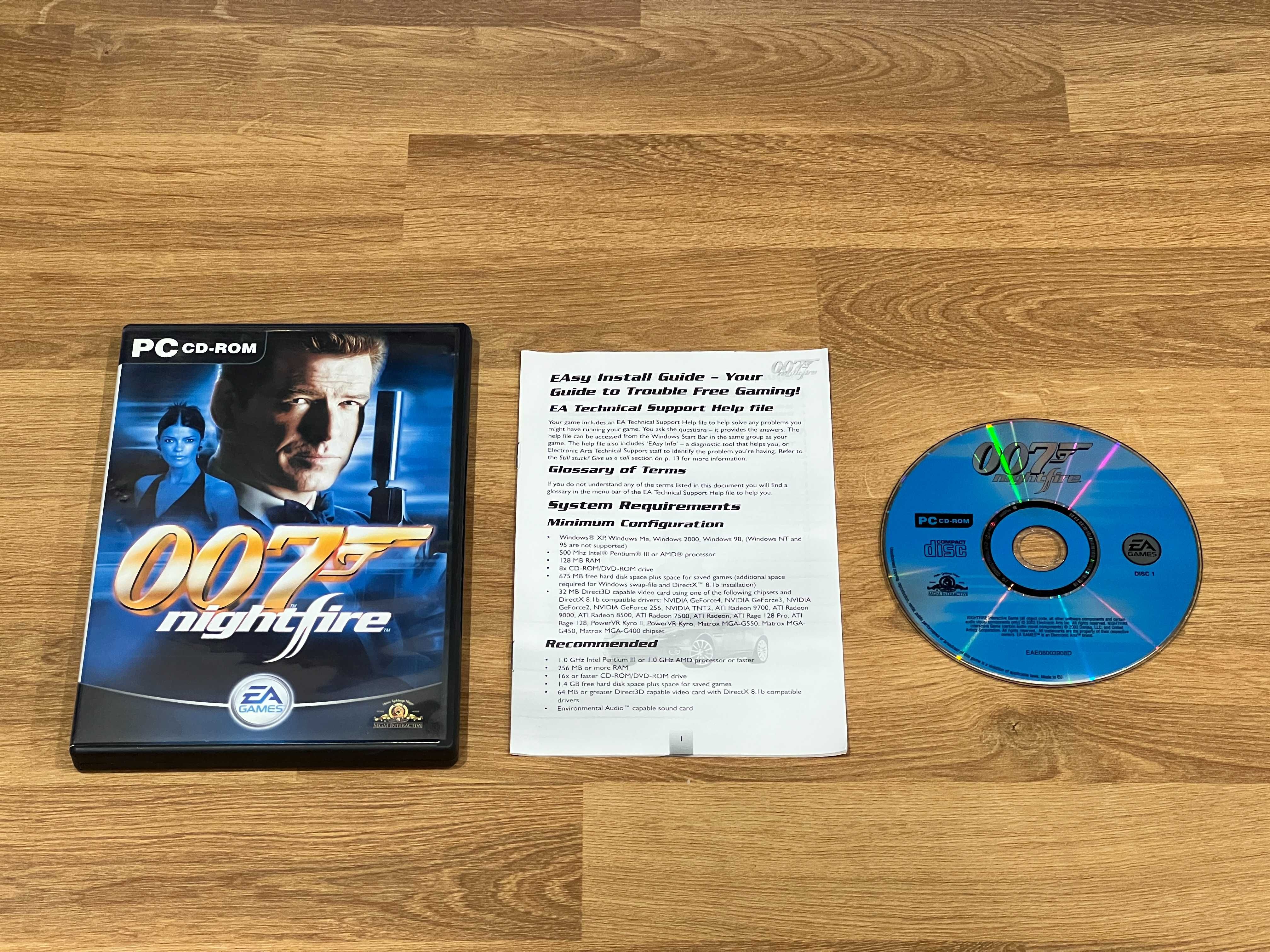 007 NightFire gra (PC EN 2002) CD BOX premierowe wydanie EA