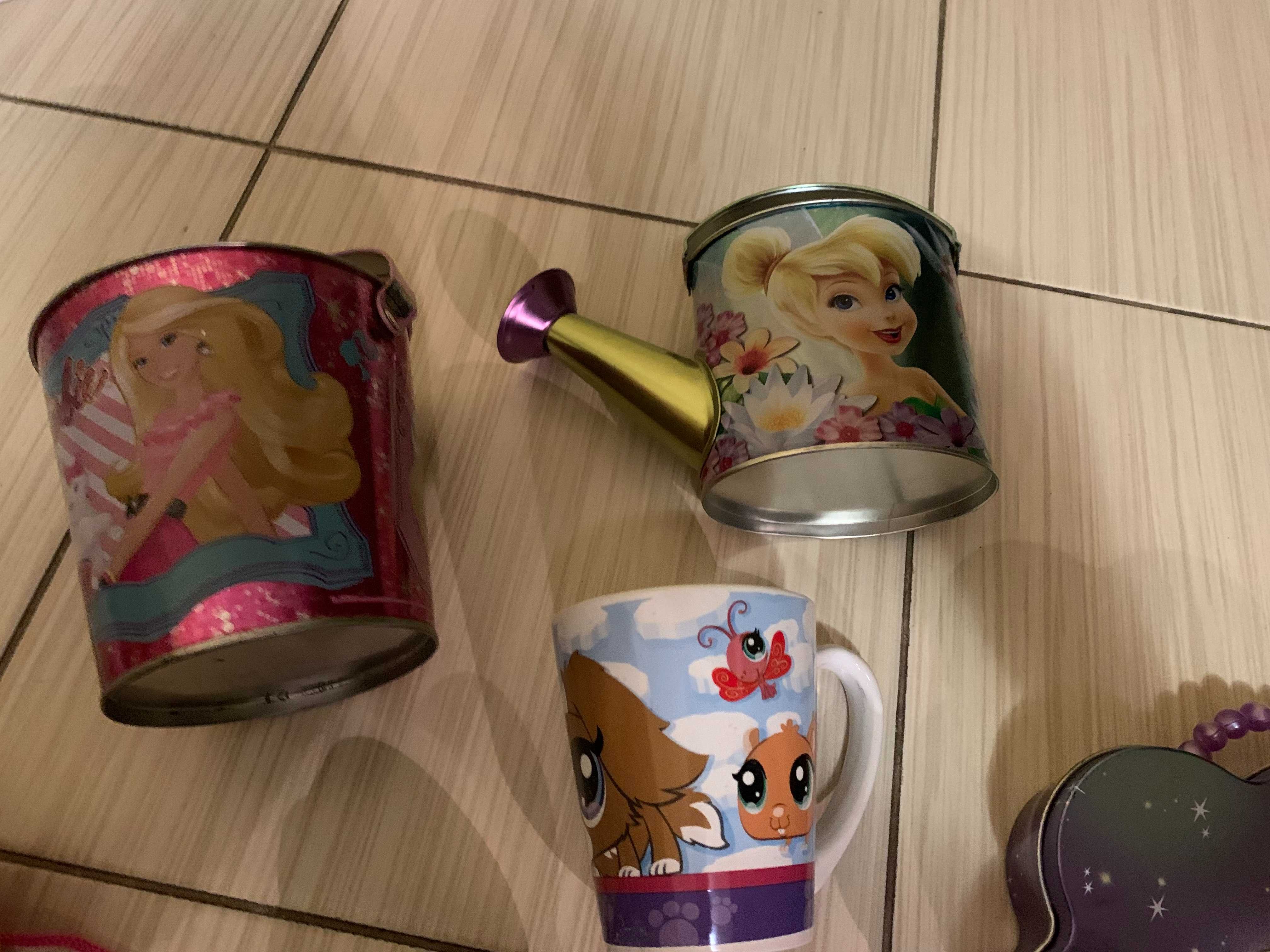 Zestaw dla dziewczynki torebka, piórnik, konewka Dzwoneczek Disney