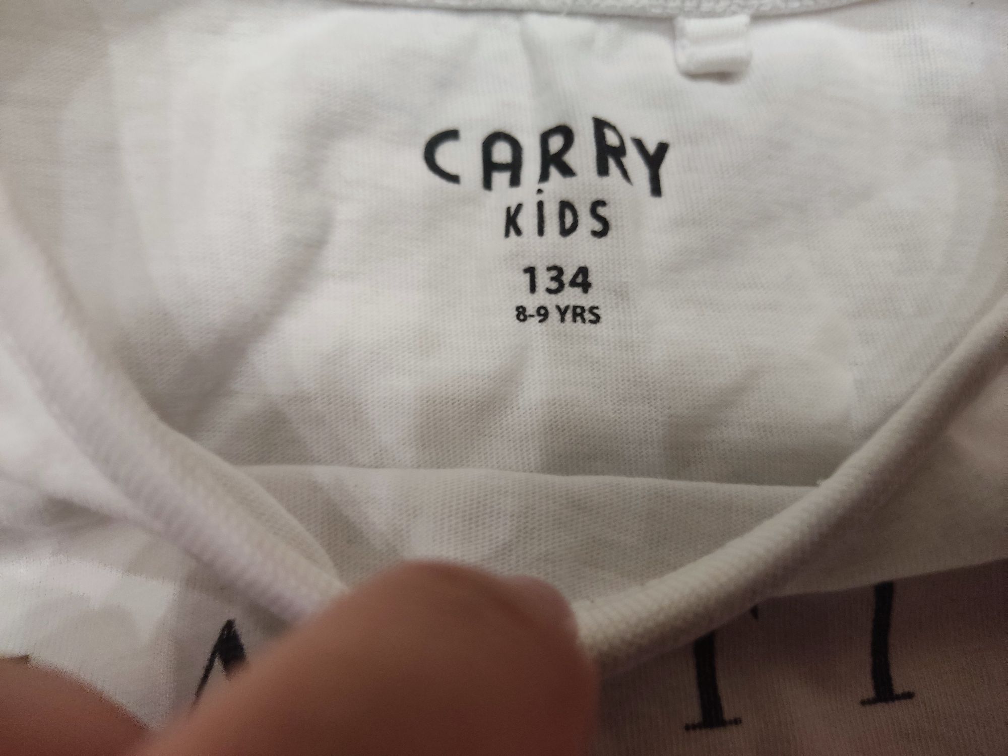 Zestaw dwóch bluzek Carry, H&m kotek Hello Kitty r.134/140