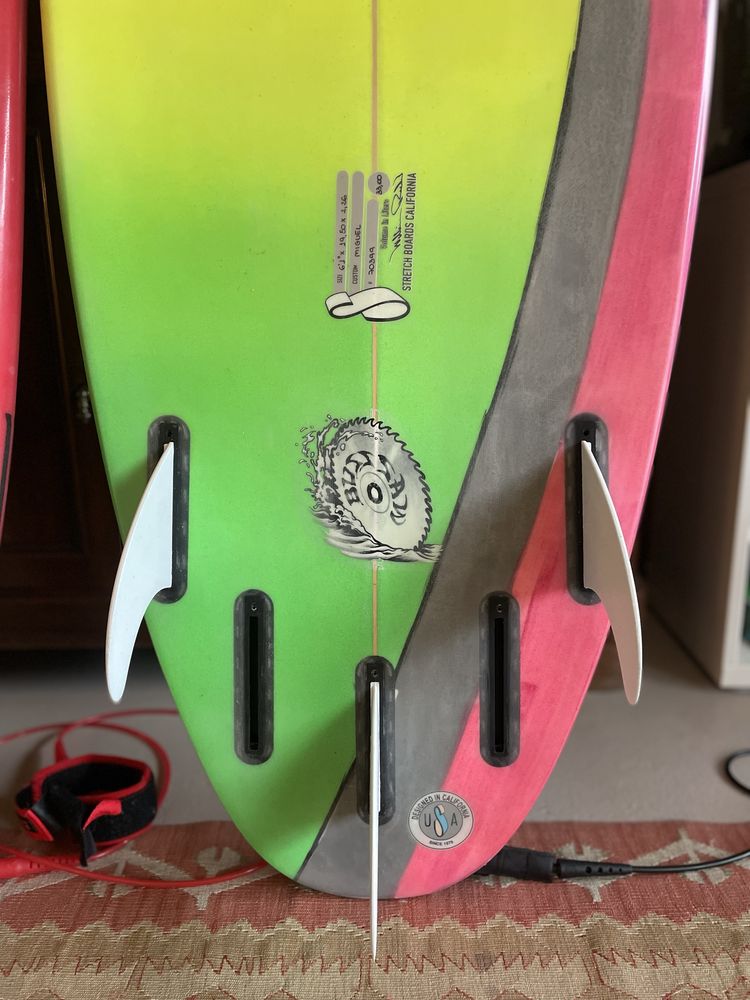 Pranchas Stretch. Quiver completo. 6’1 e 5’9