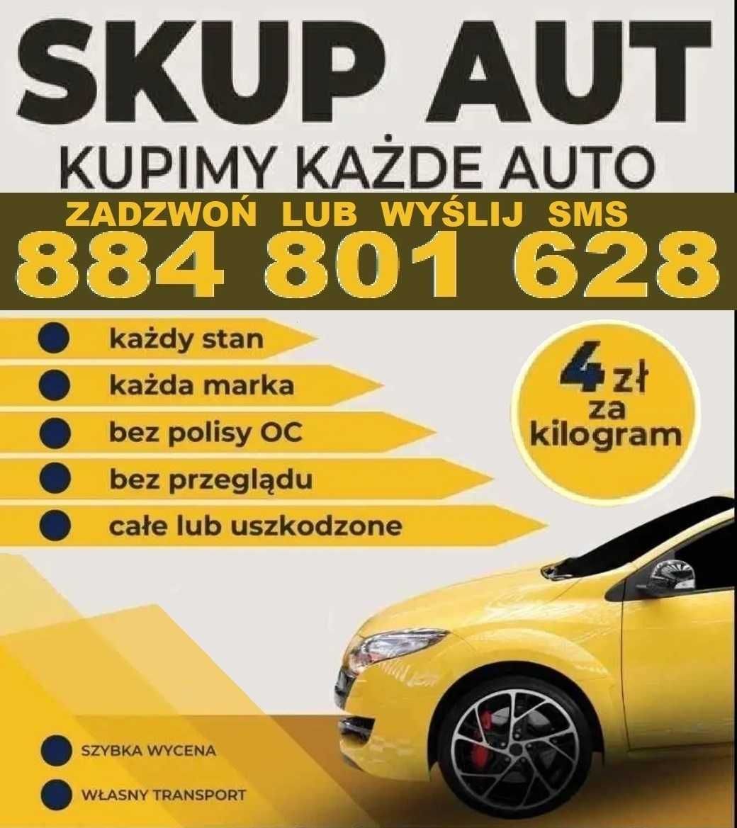 Skup Aut Złomowanie Aut 4 złote za kilogram