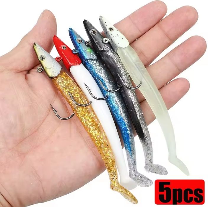 Isca Artificial Macia 11cm 5 unidades
