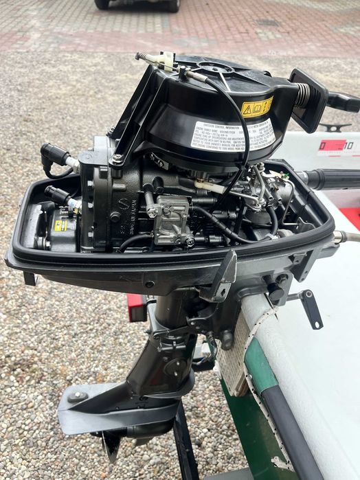 Łódź wiosłowa/wędkarska+ silnik suzuki 6km+ przyczepa slipowa/portowa