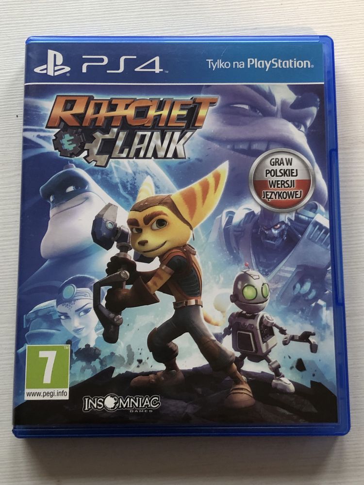 Ratchet i clank pl dubbing gra na ps4 gry playstation przygodowa heros