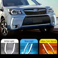 Дневные ходовые огни Субару Форестер Subaru Forester LED-DRL 2013-2018