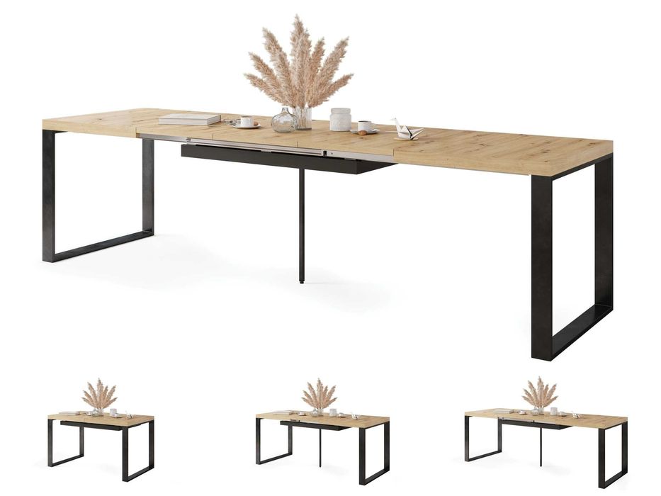 AVARI różne kolory | STÓŁ LOFTOWY do salonu ROZKŁADANY DO 270 cm!