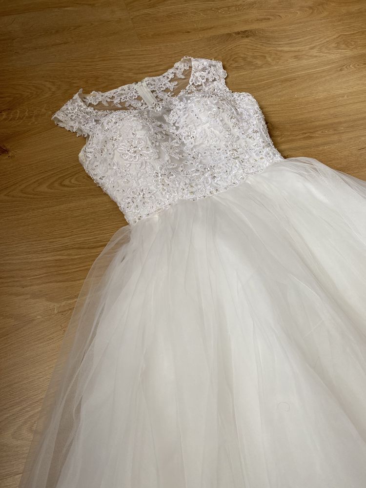 Весільна сукня плаття айворі свадебное платье весільне плаття