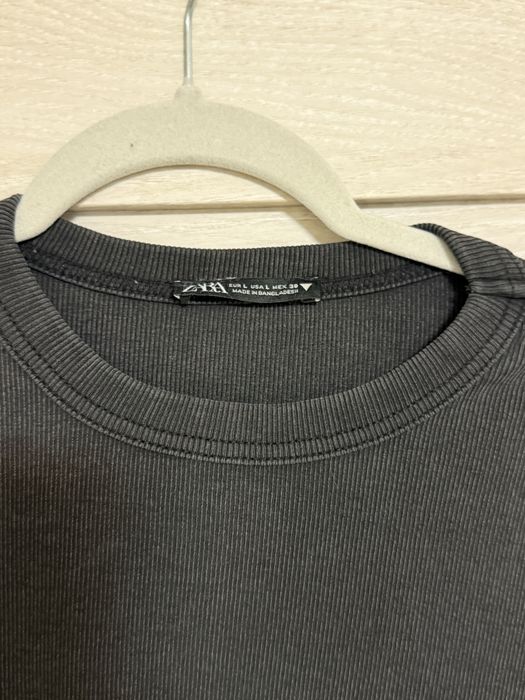 Базовий лонг Zara у рубчик