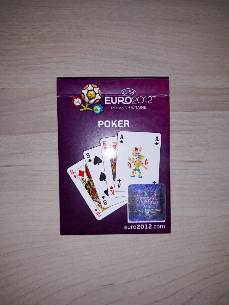 Karty do gry "euro 2012" poker