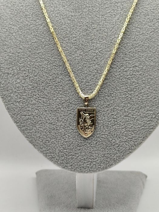 Złota Zawieszka Medalik Pr.585 Nowa Zapraszamy