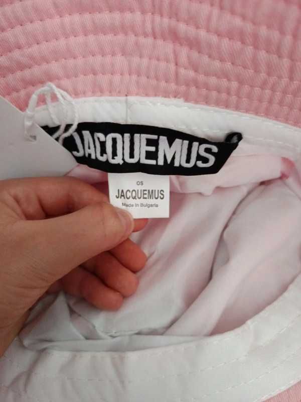 kapelusz Jacquemus Light Pink Nowy