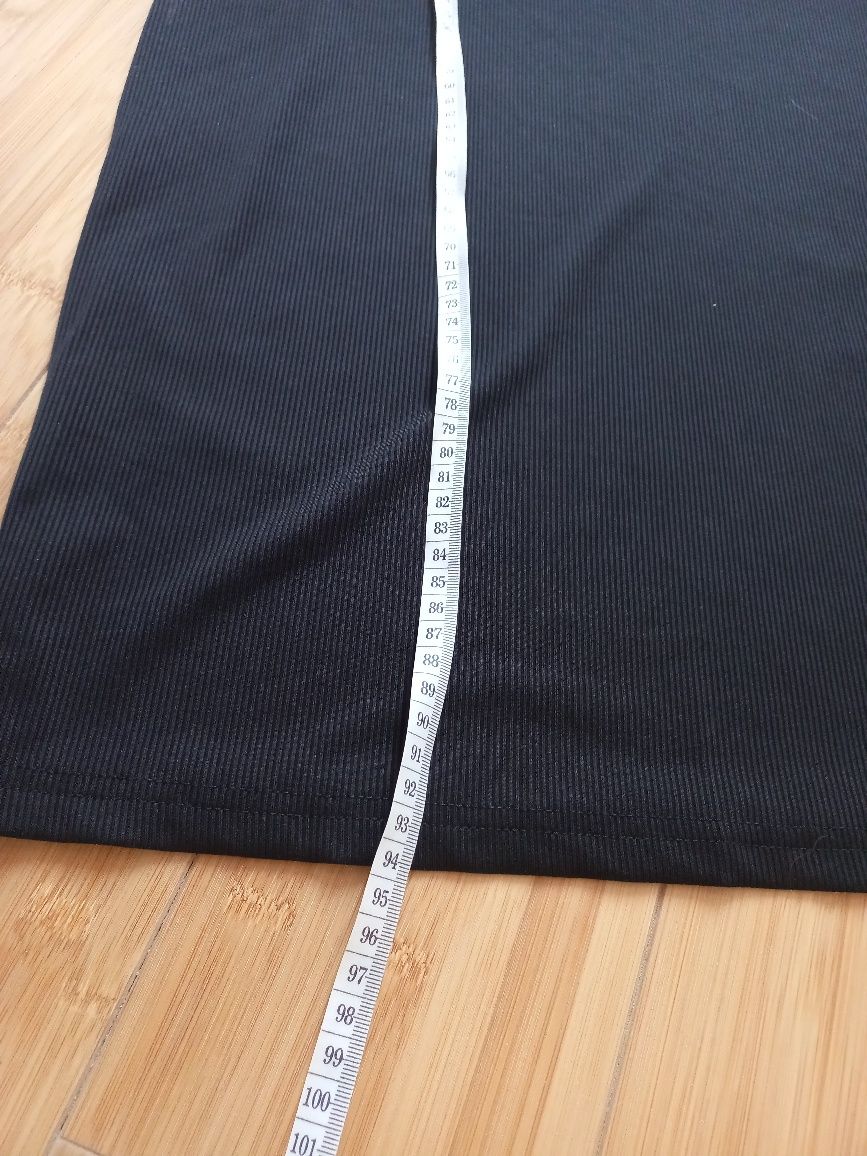 Letnia prosta sukienka czarna mini rozm 40- 42