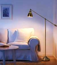 Ikea Barometer złota lampa podłogowa stojąca