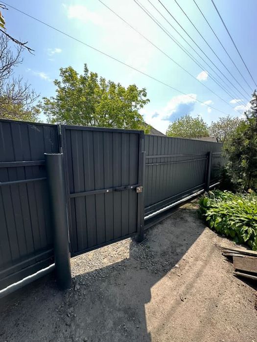 Виготовлення навісів Парканів Изготовление навесов Заборов