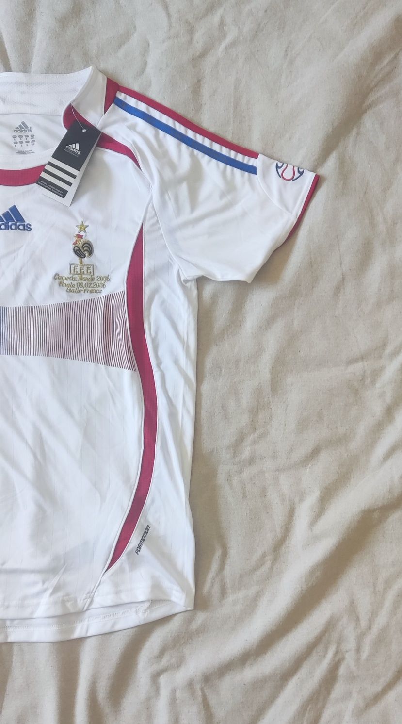 Camisola França Zidane #10 – Final Mundial 2006 – Retro Futebol