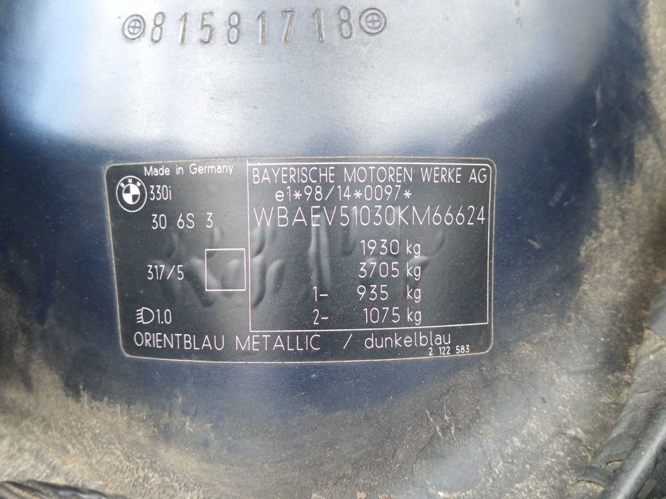 Bmw e46 330i manual