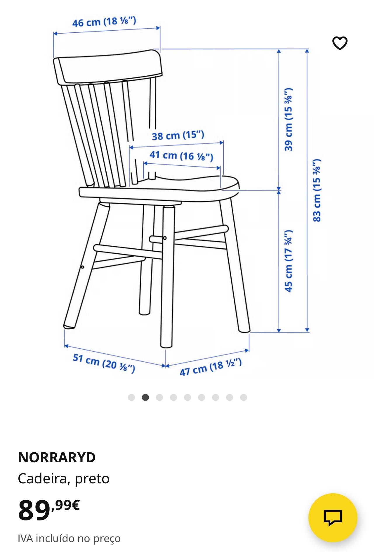 Cadeira Norraryd Ikea