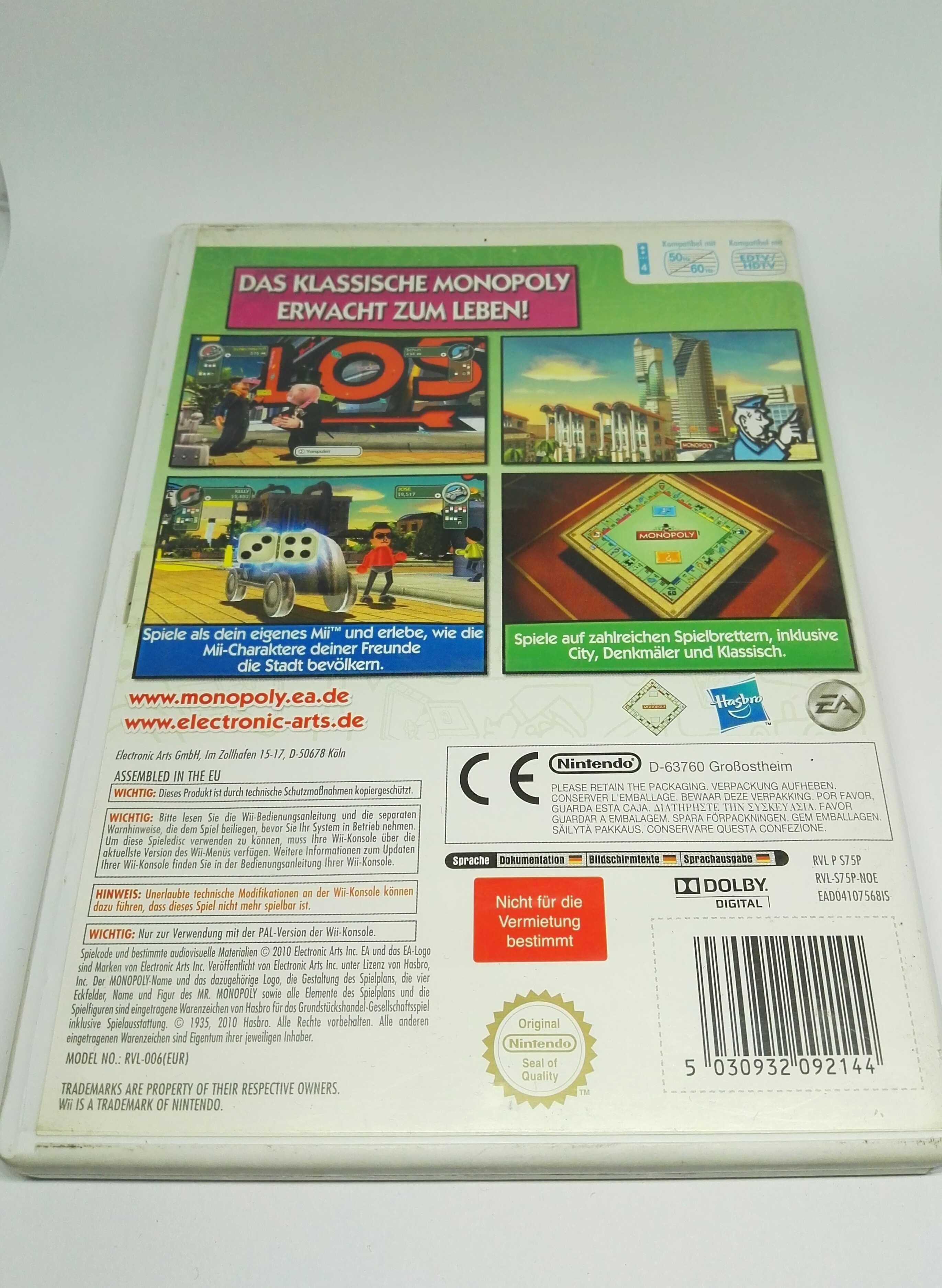 Lombardowski. Monopoly Streets gra Nintendo Wii