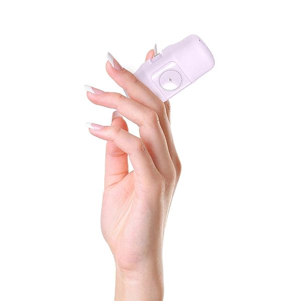 Mini powerbank Wozinsky WF16-YLS 5000mAh 15W Lightning z wbudowanym ka