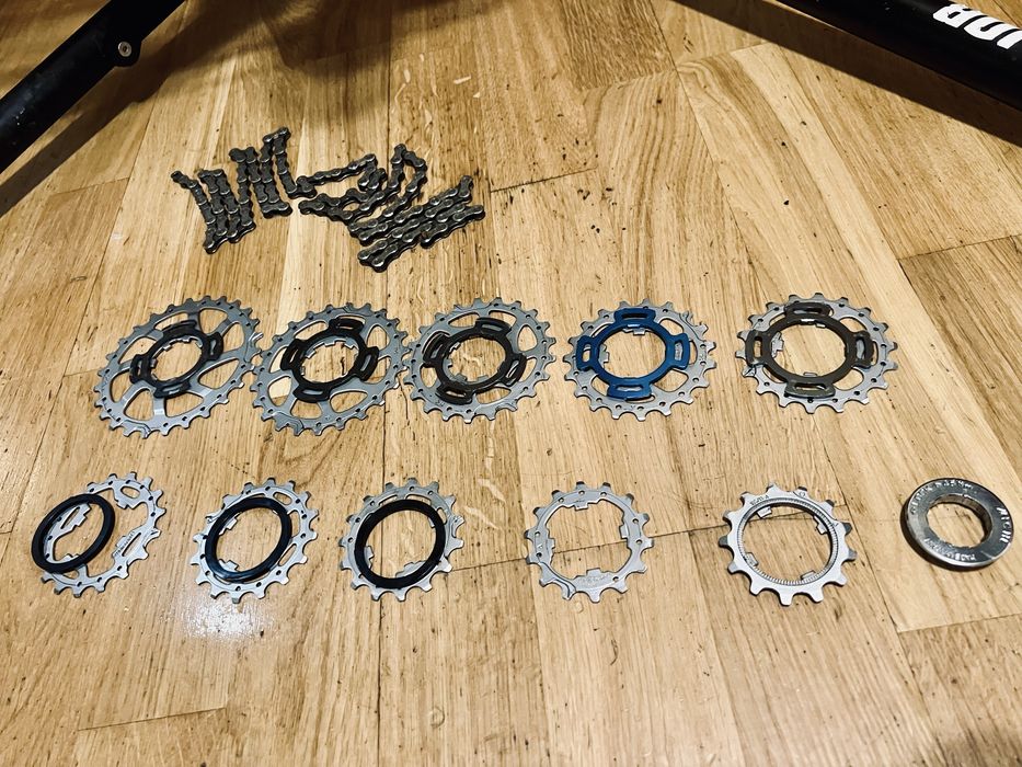 NOS! Kaseta + Łańcuch Campagnolo Daytona 10 Speed Jak Nowa