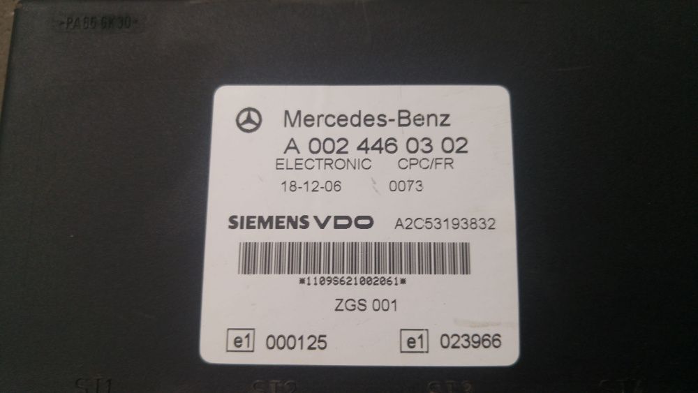 CPC/FR moduł sterownik Mercedes A 002 .446.03.02