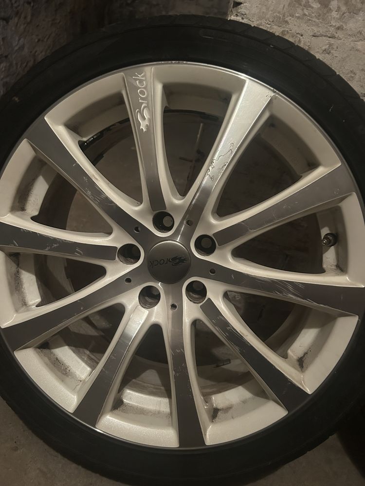 Sprzedam koła aluminiowe 5x108 ford mondeo mk4 et45 18”