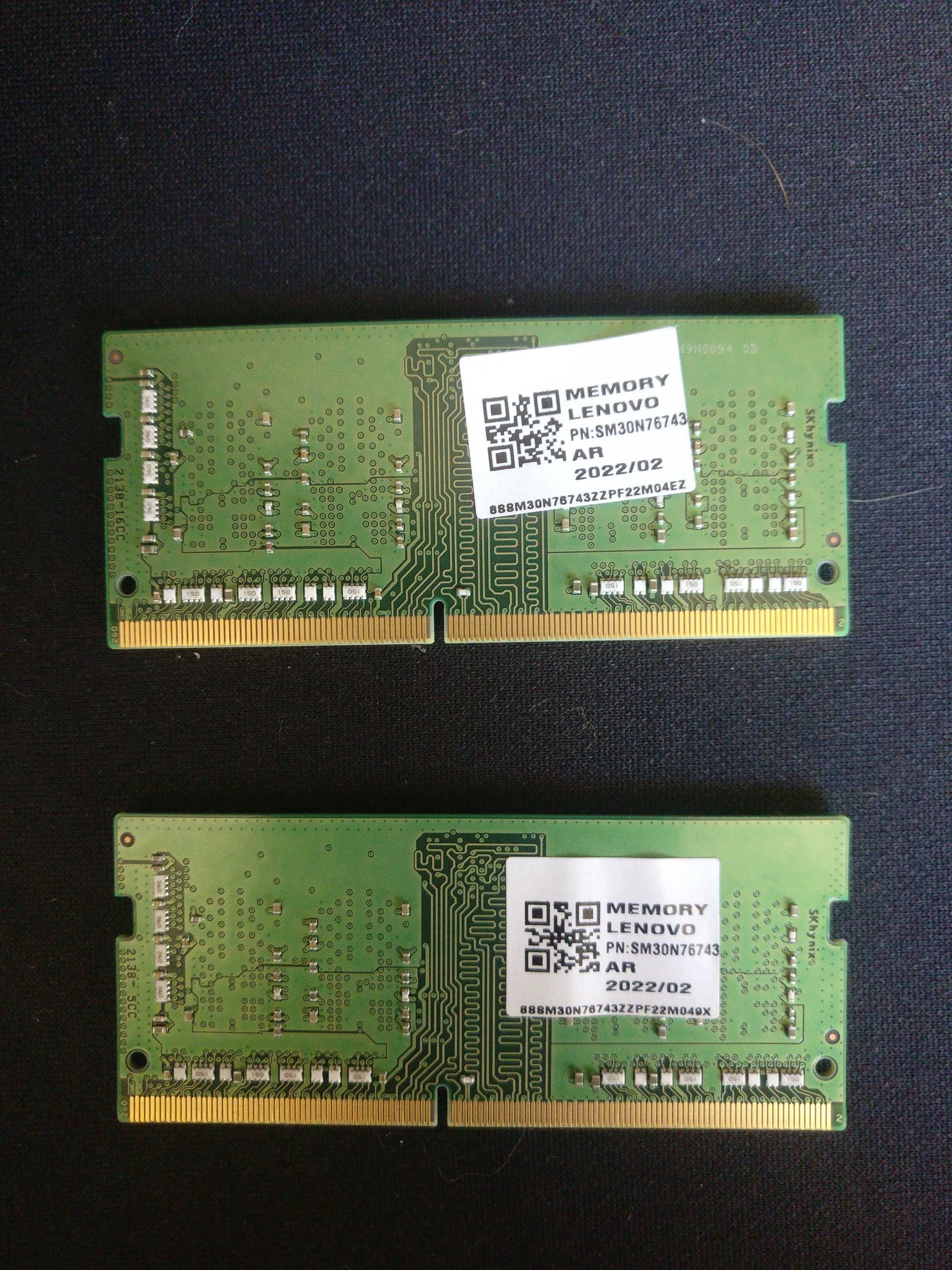 Оперативна пам'ять для ноутбуків SK Hynix 8 GB SO-DIMM DDR4 3200 MHz