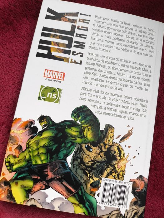 Livro " Planeta Hulk"