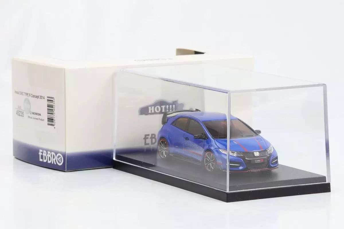 Honda civic type R  ano 2014 escala 1:43 ebbro