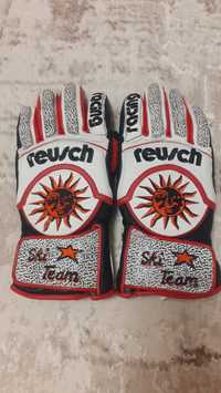 Зимние кожанные мотоперчатки reusch