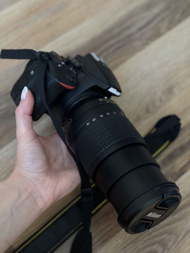 Nikon D5600 + obiektyw | stan jak nowy