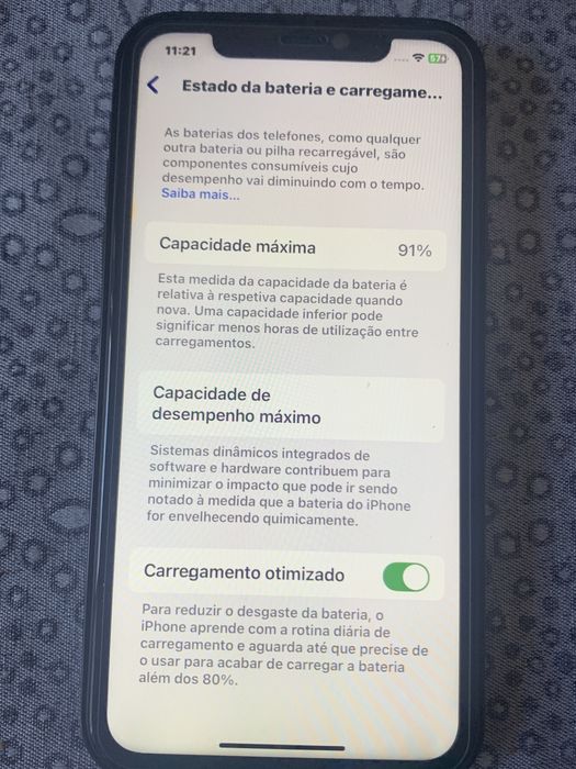Iphone 11 convertido em 12 pro black