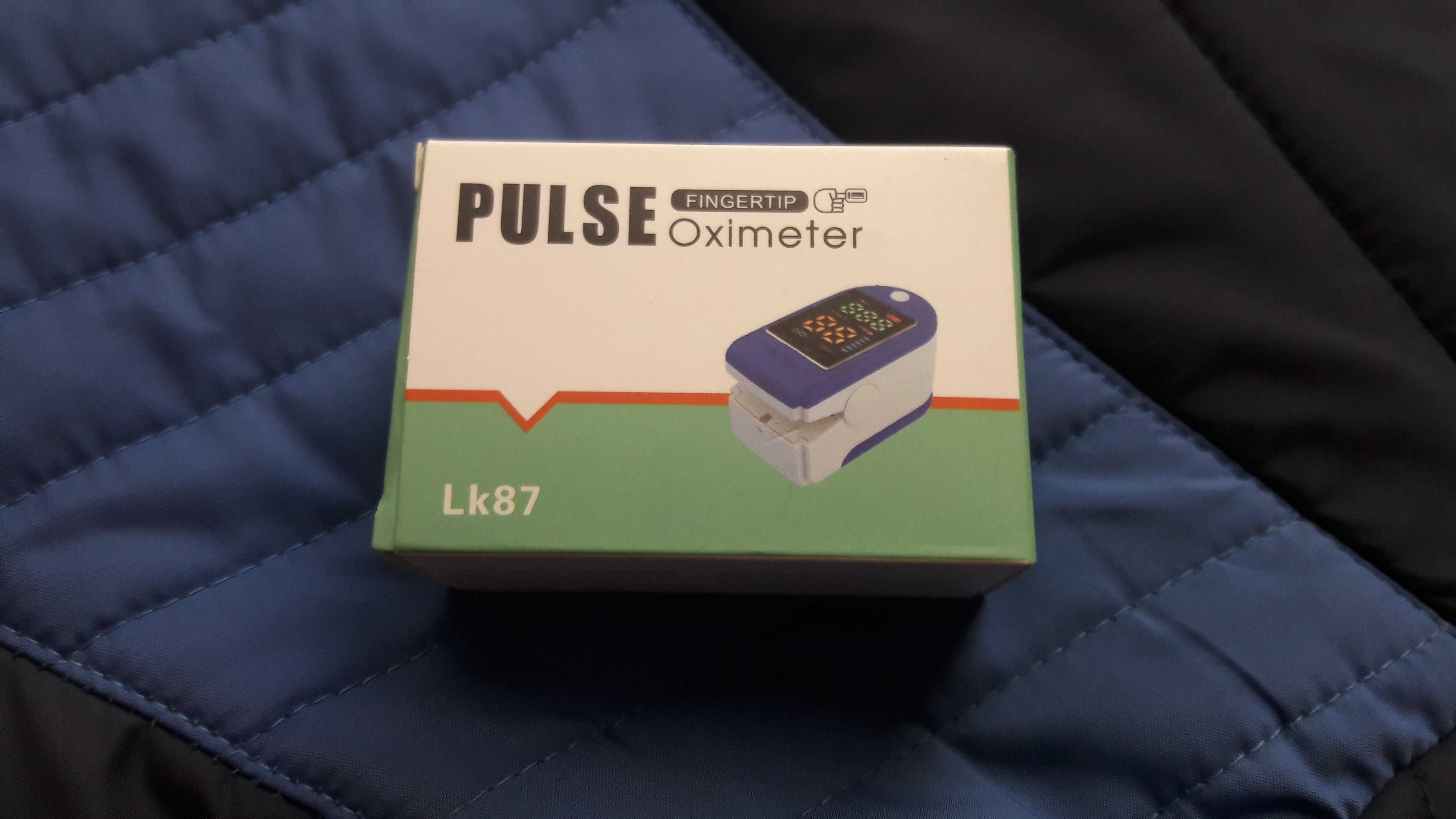Портативный пульсометр оксиметр на палец Pulse Oximeter JZK-302