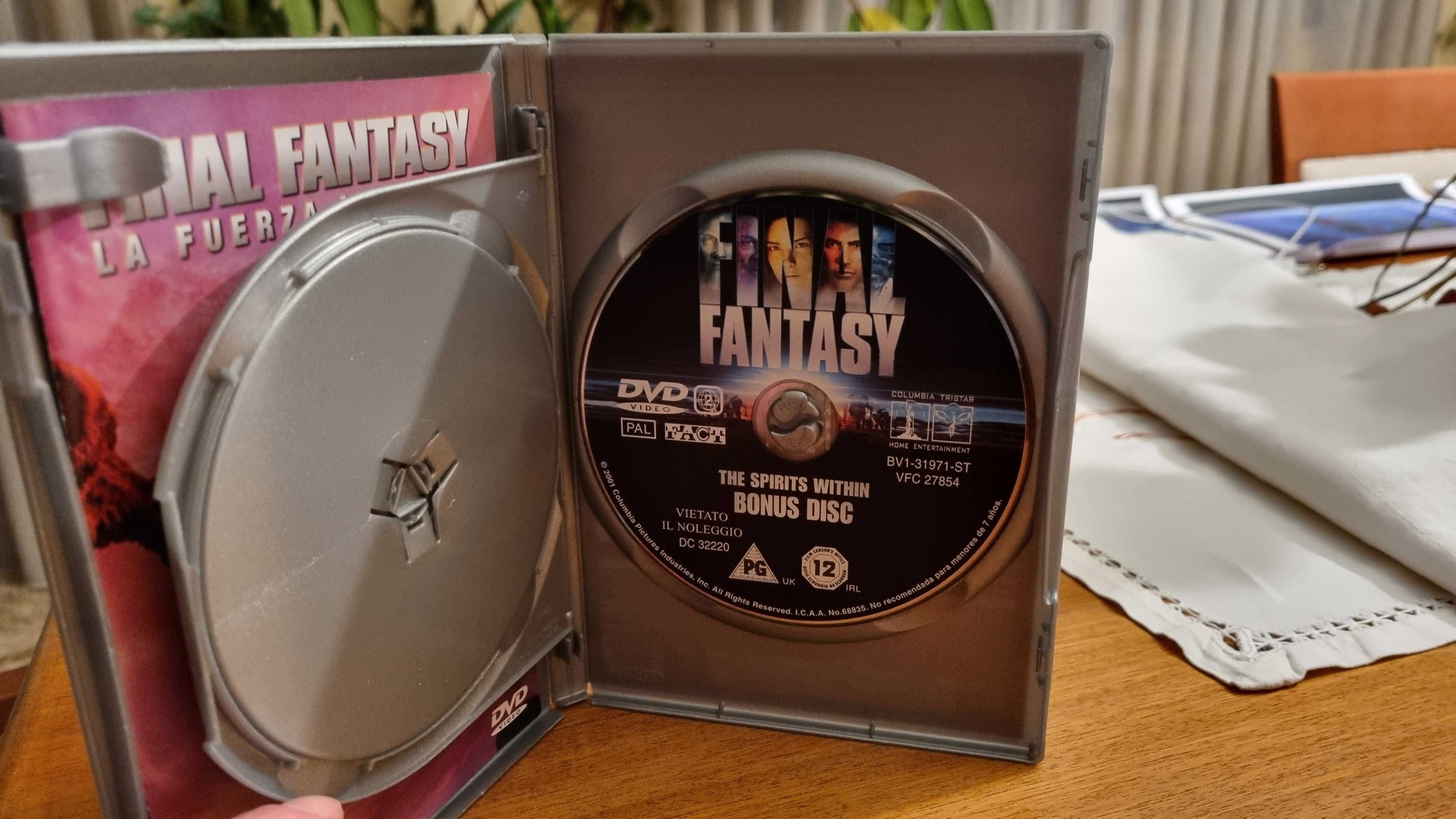 Vendo Filme Sci-Fi FINAL FANTASY - Ed.Espanhola, Legendas em Português