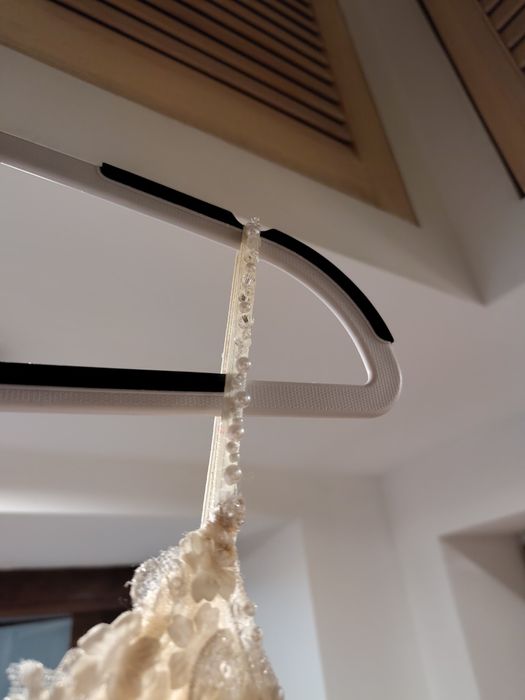 Suknia ślubna kwiaty 3D