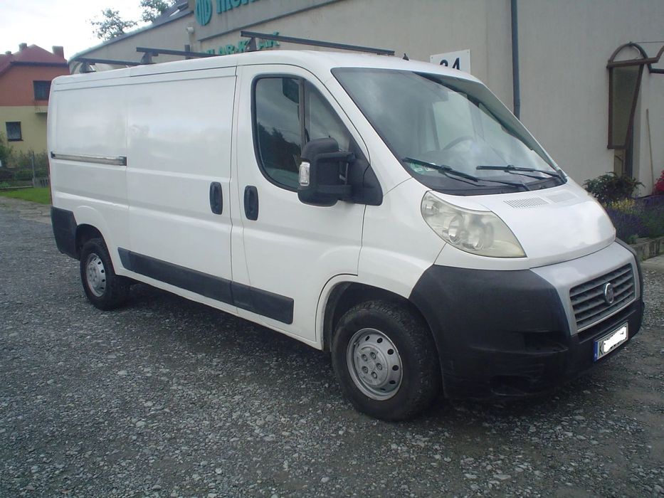 Fiat DUCATO  L3H2   2,3 JTD brygadówka 7 osobowa. KLIMA!! HAK!! ZDROWY!!