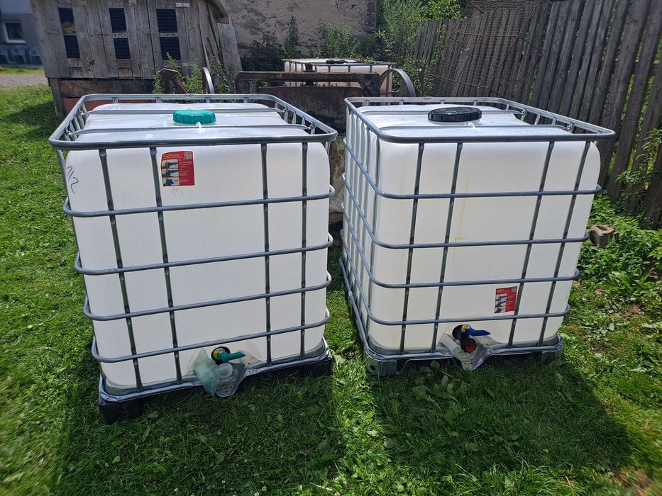 Mauzer pojemnik 1000 l IBC Beczka Zbiornik na wode