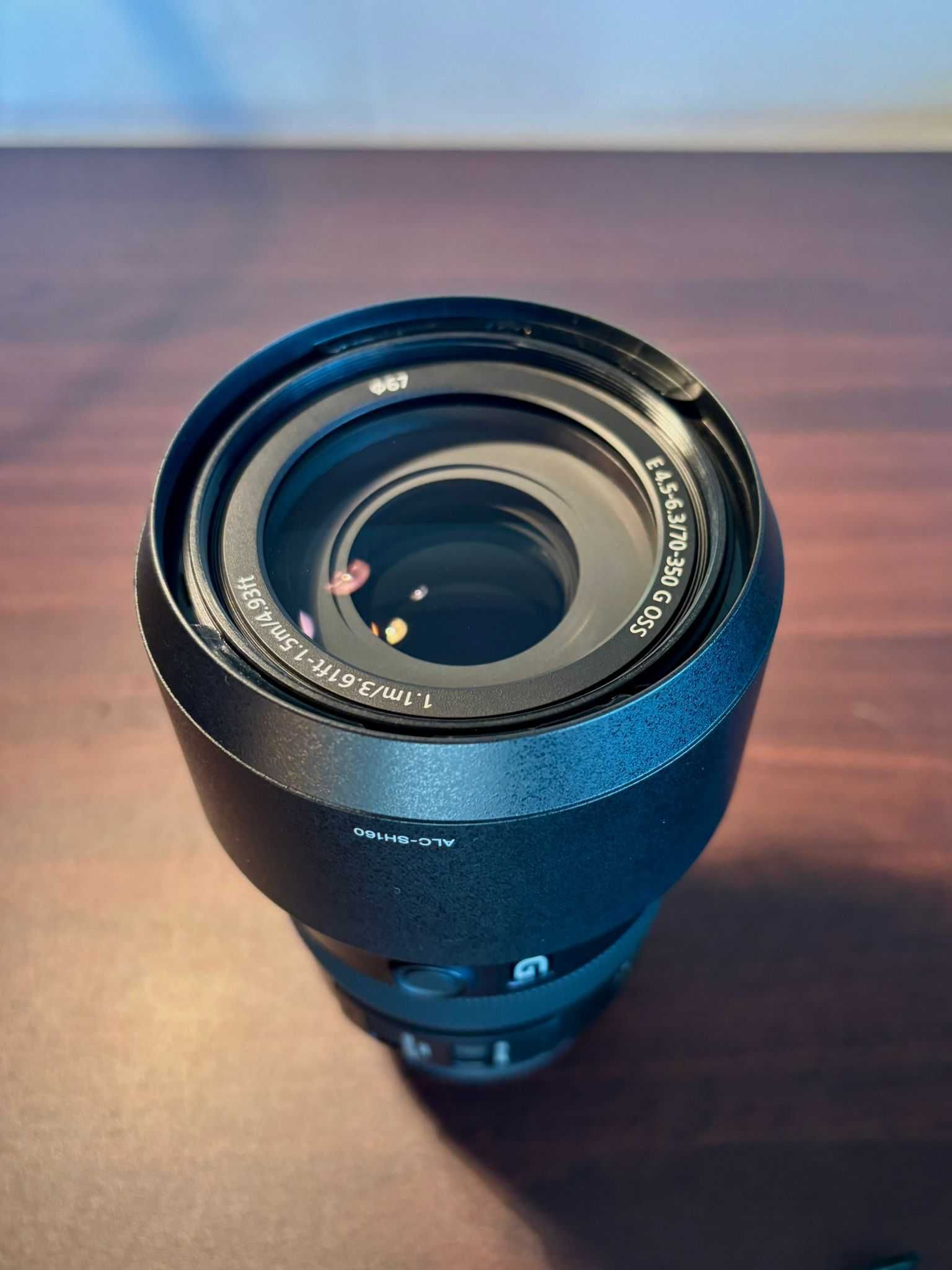 Objetiva Sony SEL70350G como nova