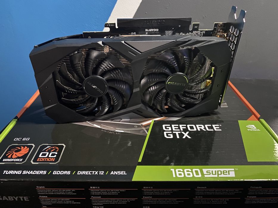 GTX 1660 Super 6GB na gwarancji!